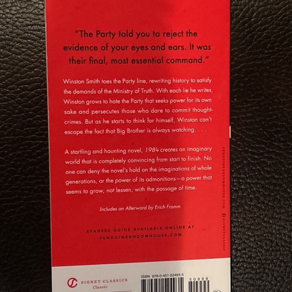 1984 by George Orwell Book - Picture 2 of 2